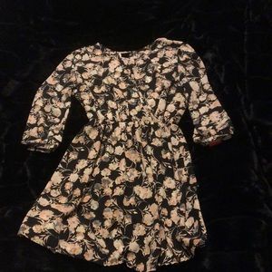 Lush Floral Print Dress